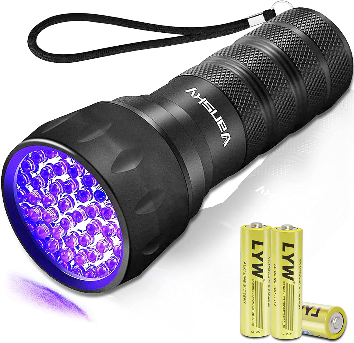 Đèn pin LED UV 21 Bóng Mini Cầm Tay