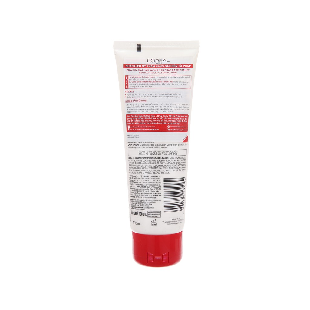 Sữa rửa mặt Revitalift L'Oréal Paris 100Ml