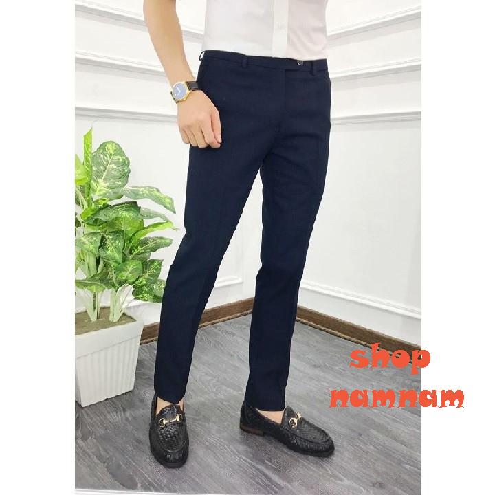Quần nam Quần tây nam màu nâu