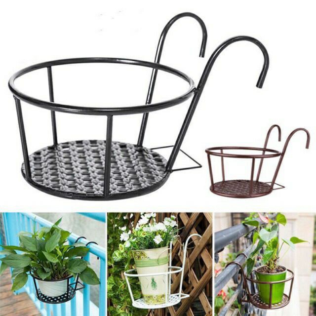 Combo 5 Giá sắt treo chậu hoa ban công FL- GS1