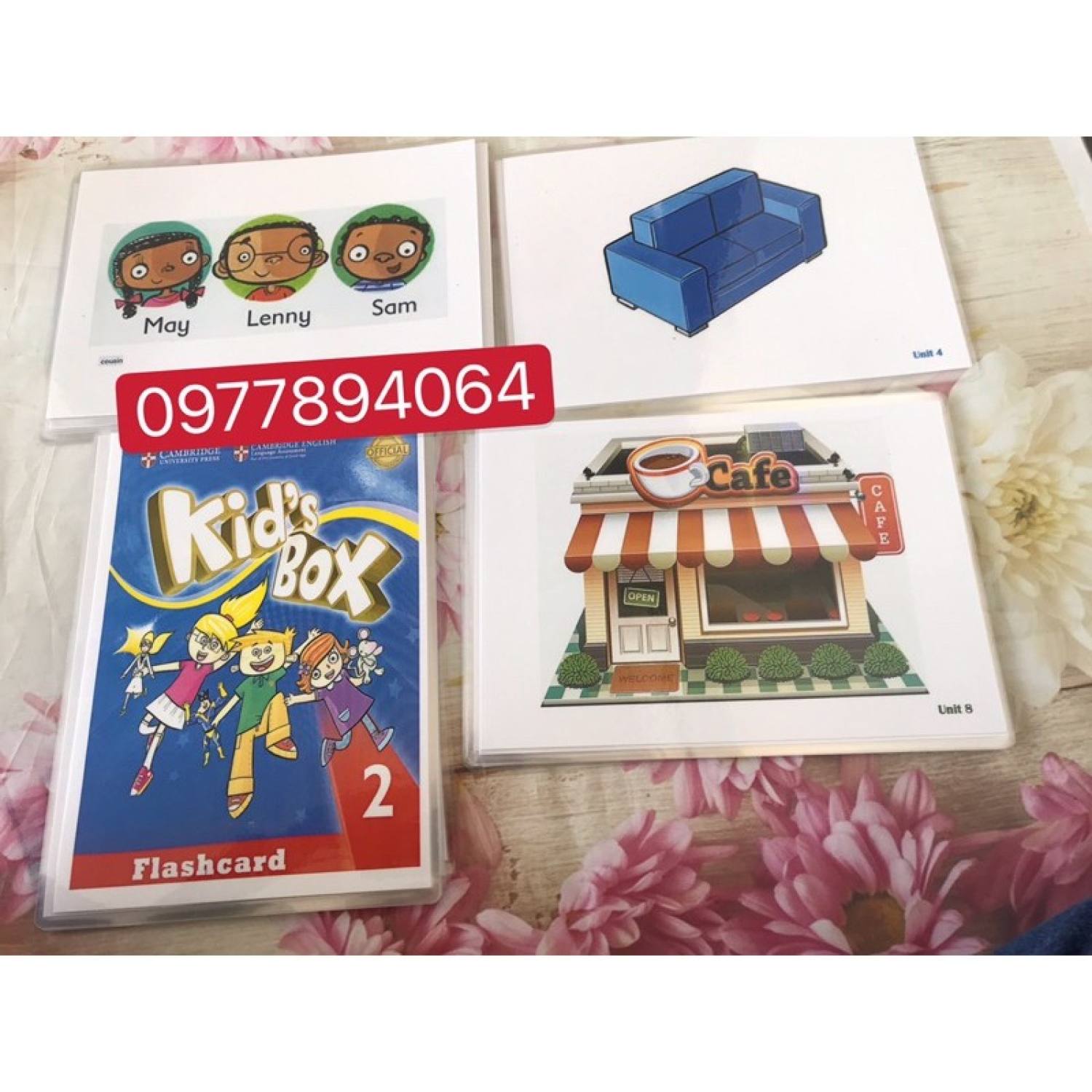 Flashcards Kid’s Box stater -1-2 -3 ép plastics bền đẹp