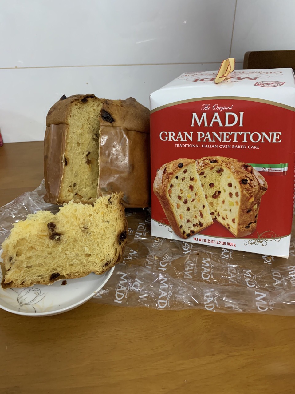 Bánh Madi Gran Panettone Italian Cake (1000g)