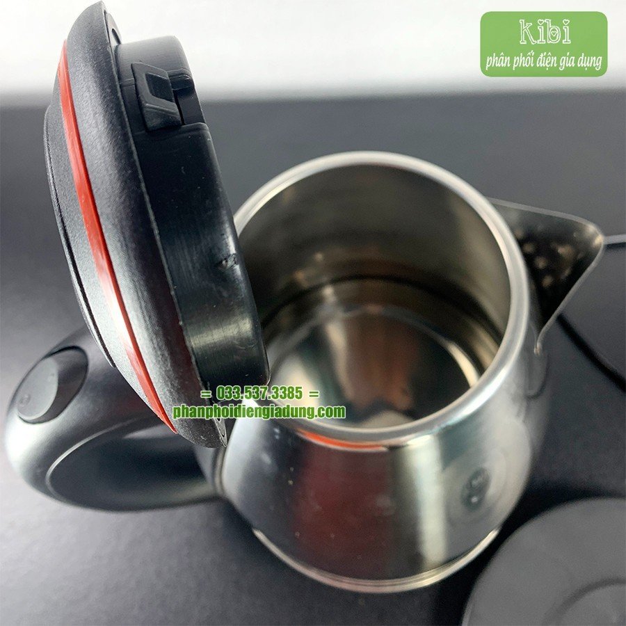 Ấm điện đun nước, ấm đun nước inox siêu bền (1.8 lít)