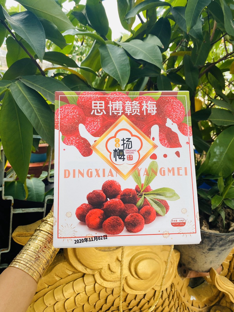 [HCM]Xí muội thanh mai hộp 600gr