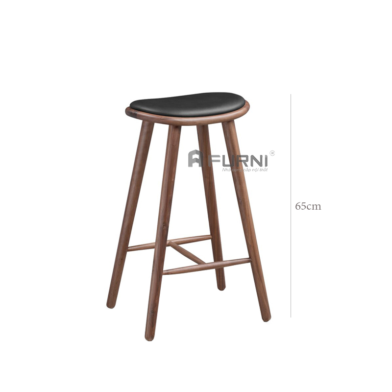 BÁO GIÁ Có Nên Làm Đảo Bếp | Shopee Lazada Sendo Tiki mới nhất 32 Ghế gỗ ngồi quầy đảo bếp có nệm ngồi bọc da simili nhập khẩu kiểu dáng gọn đẹp Napoli-65p / Kitchen island chair in Ho Chi Minh city / Bar Chair