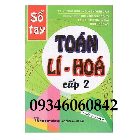 SỔ TAY TOÁN LÍ HÓA CẤP 2