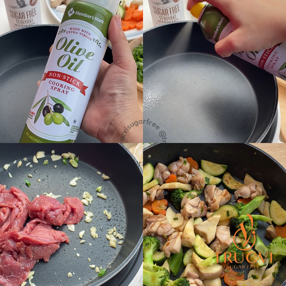 Dầu Olive Extra Vigin Members Mark dạng xịt 0 calo [eat clean , keto , gymer , tiểu đường, ăn kiêng]