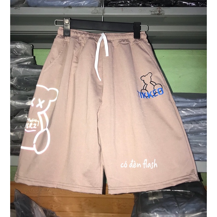QUẦN ĐÙI GẤU PHẢN QUANG COTTON