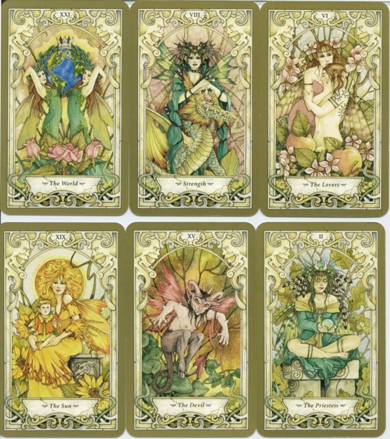 Bài Mystic Faerie Tarot Kit