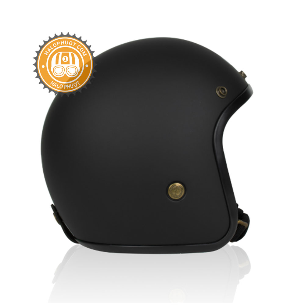 Nón bảo hiểm 3/4 Bulldog Bravo (tặng balo Bulldog + tem phản quang)