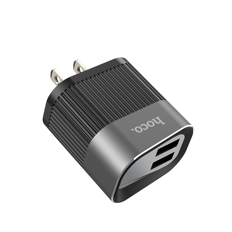 Củ sạc nhanh 2 cổng Hoco C40 màn hình LED