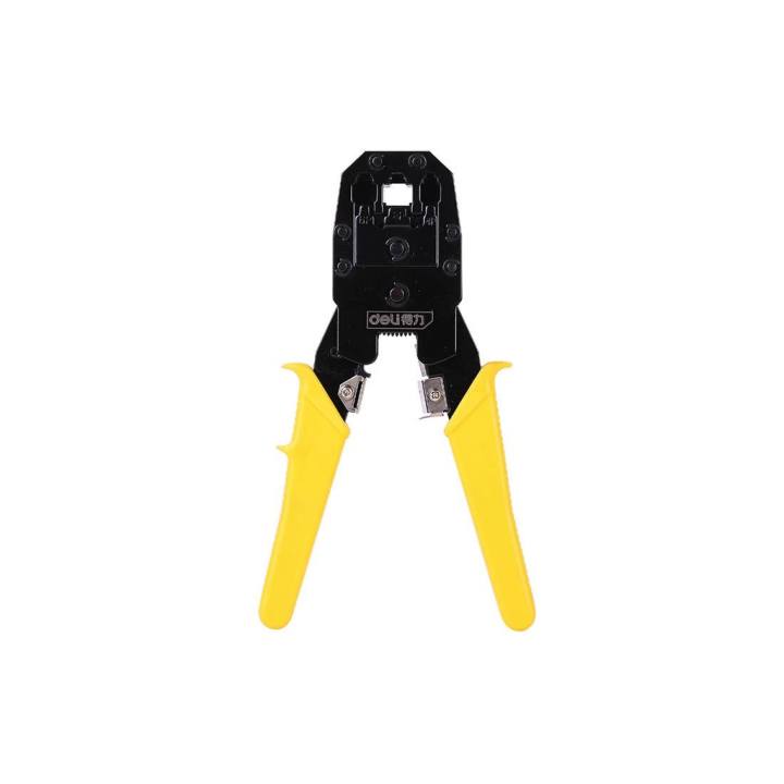 Kìm Bấm Dây Mạng 4/6/8P Deli Cao Cấp Chính Hãng - Sử Dụng Đa Năng, An Toàn, Tiện Dụng - EDL2468 - Hình ảnh 7