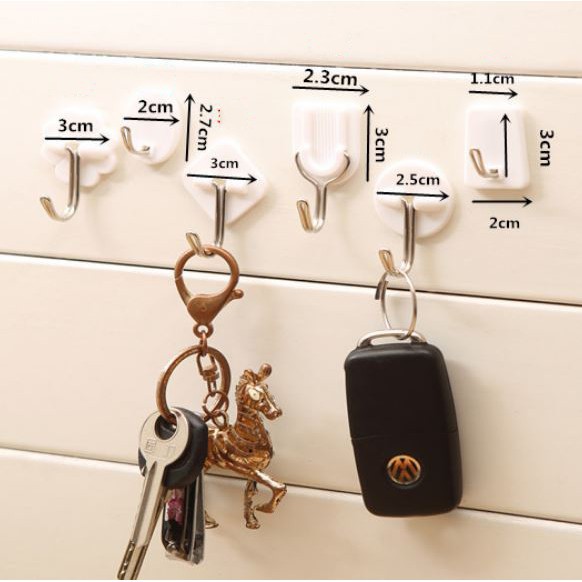 [HCM]XÃ KHO Móc dán tường mini dán rất chắc (đọc kỹ HDSD)