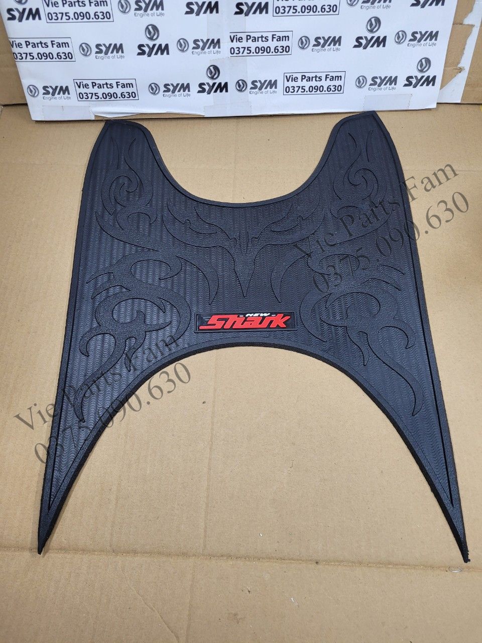 Thảm cao su sàn chân Shark 50cc SYM 2023
