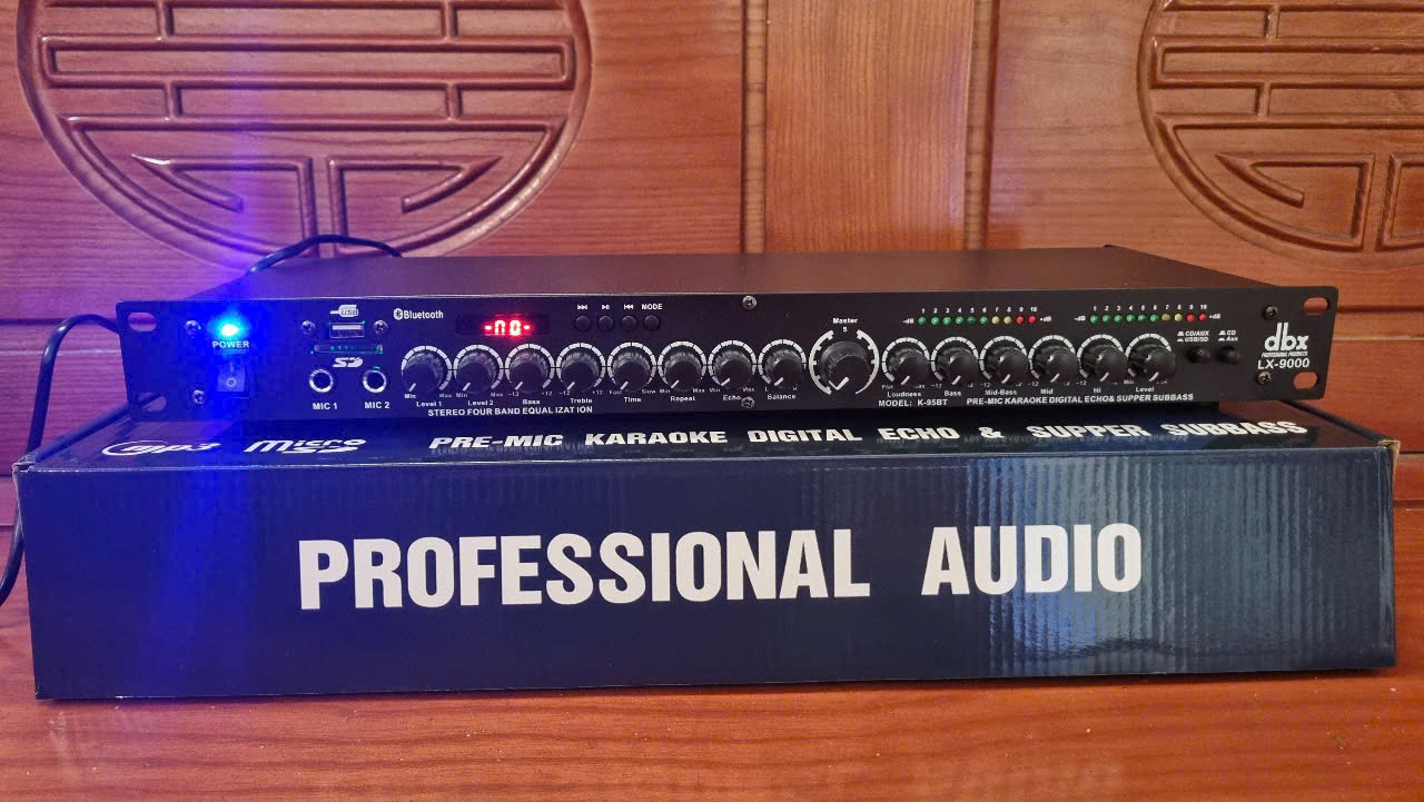 VANG CƠ DBX ( MIXER)E LX9000, vang hát gia đình