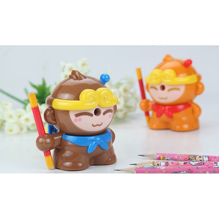Gọt bút chì quay tay hình khỉ guangbo xbq9774