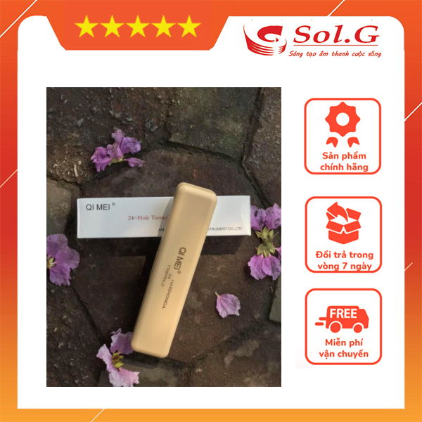Kèn Harmonica Tremolo cho người mới tập làm quen với harmonica Qimei giá rẻ phân phối nhạc cụ chính hãng SolG