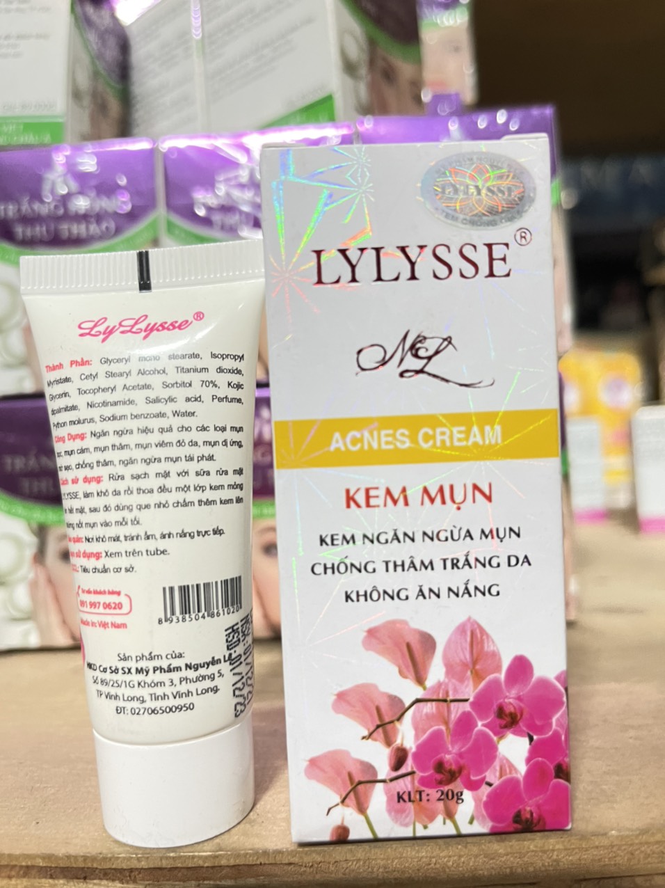 Kem Mụn Thâm Mờ Sẹo LYLYSSE 20g ( mẫu mới )