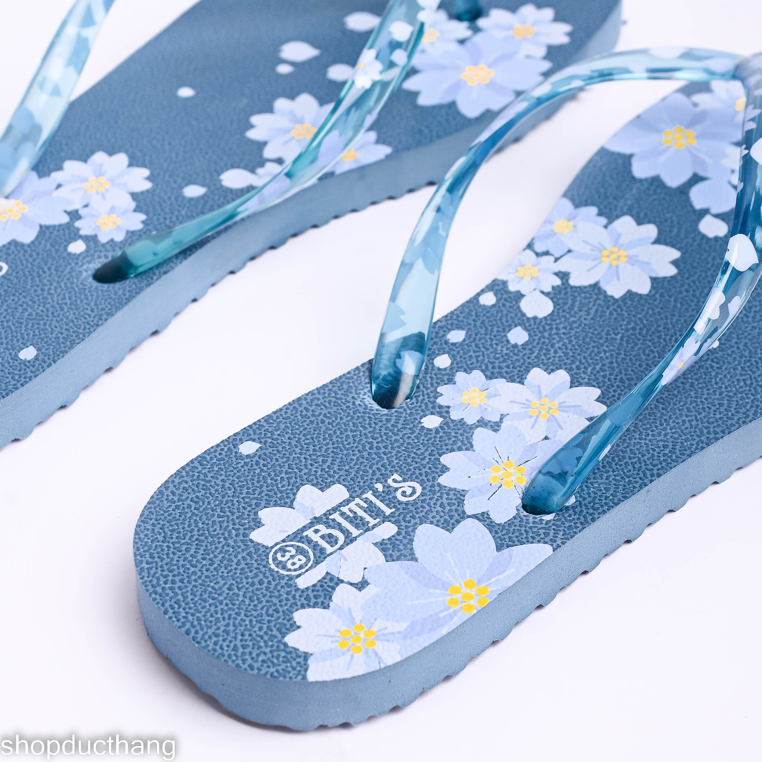 Dép quai kẹp xốp Bitis nữ đế 1cm