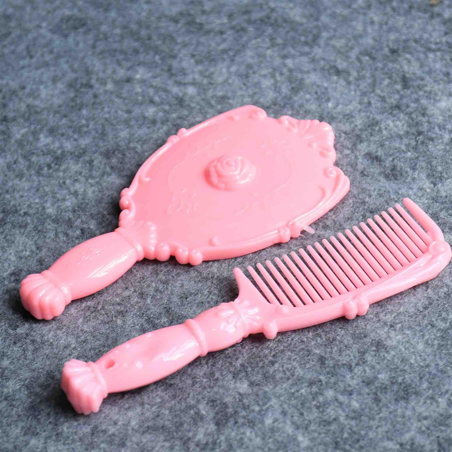 [HCM]Set gương lược cầm tay mini siêu xinh xắn