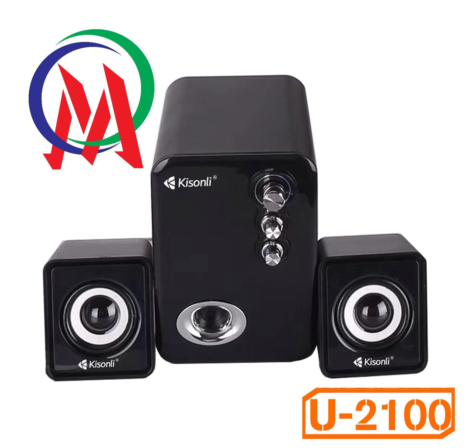 [HCM][HÀNG ĐẸP GIÁ RẺ ÂM THANH HAY] Loa máy tính  2.1 Kisonli U-2100