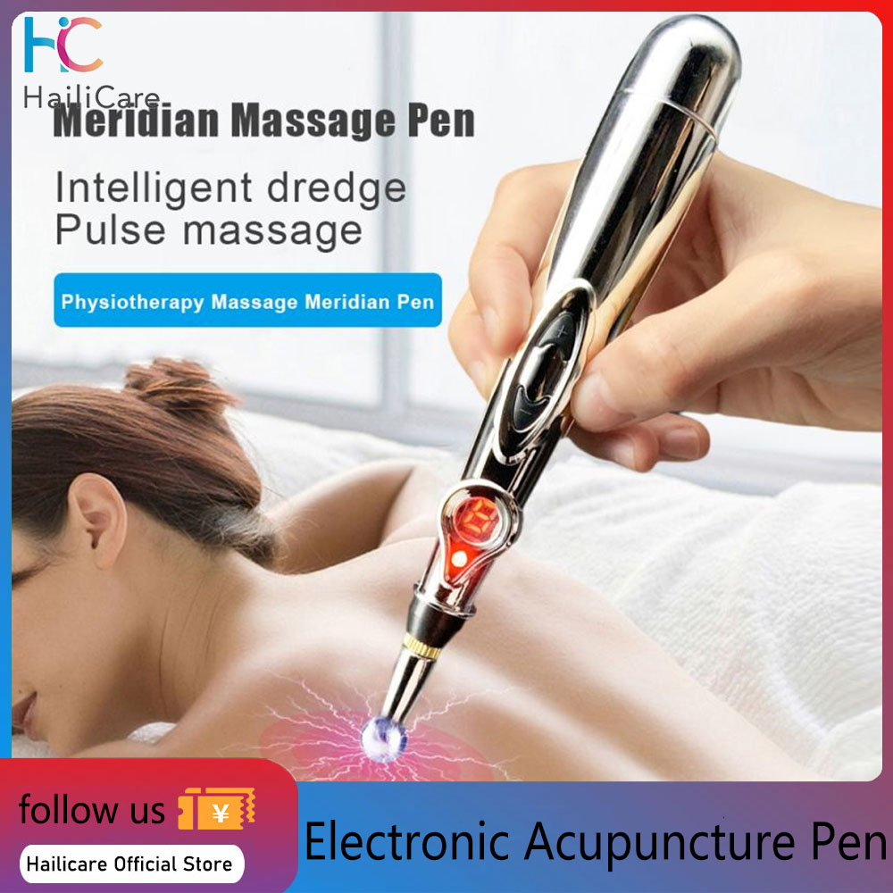 Hailicare 9 Bánh Răng Điện Tử Châm Cứu Bút Giảm Đau Máy Mát-xa Trị Liệu Bút & Gel Kinh Tuyến Chăm Sóc Sức Khỏe Massage Cơ Thể Thư Giãn