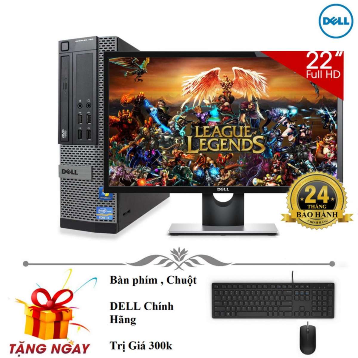 BÁO GIÁ Laptop Dell 2 Màn Hình | Shopee Lazada Sendo Tiki mới nhất 52 Bộ máy tính nguyên bộ. Core i5 3470, Ram 4gb, HDD 500gb Và Màn hình máy tính Dell22 inch. Chuyên dùng vẽ đồ họa, chơi game, chạy bền bỉ 24/24.Quà tặng bàn phím, chuột DELL, usb wifi. Bảo hành 2 năm.Hàng Nhập Khẩu