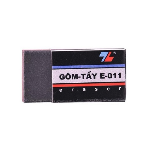 Gôm tẩy màu đen Thiên Long E-011