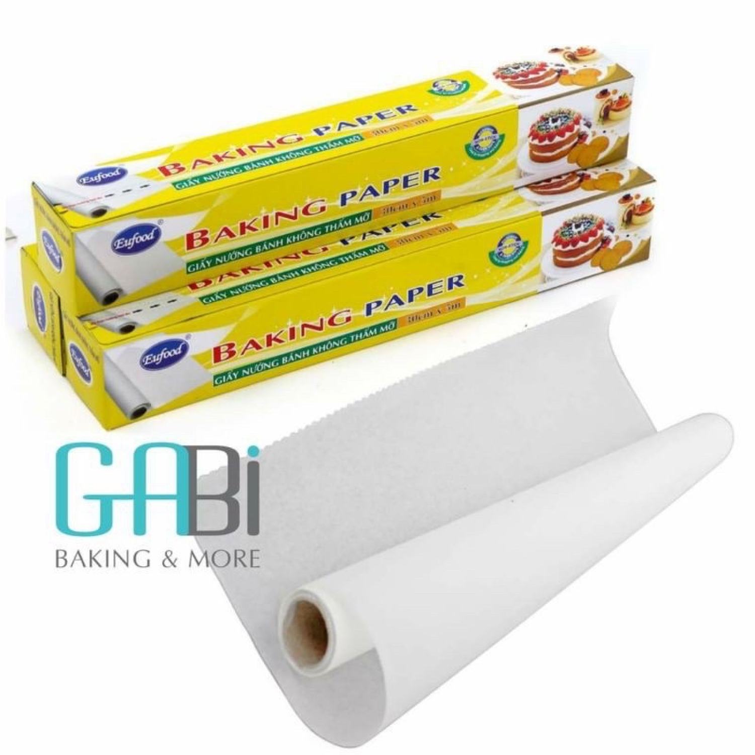 Giấy Nến Cuộn Nướng Bánh Eufood 30cm x 5m