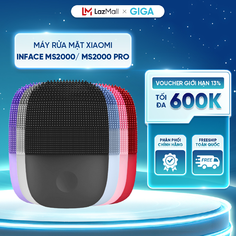 [ Hỏa tốc HN - HCM ]  Máy rửa mặt Xiaomi inFace Gen2 MS2000 Pro