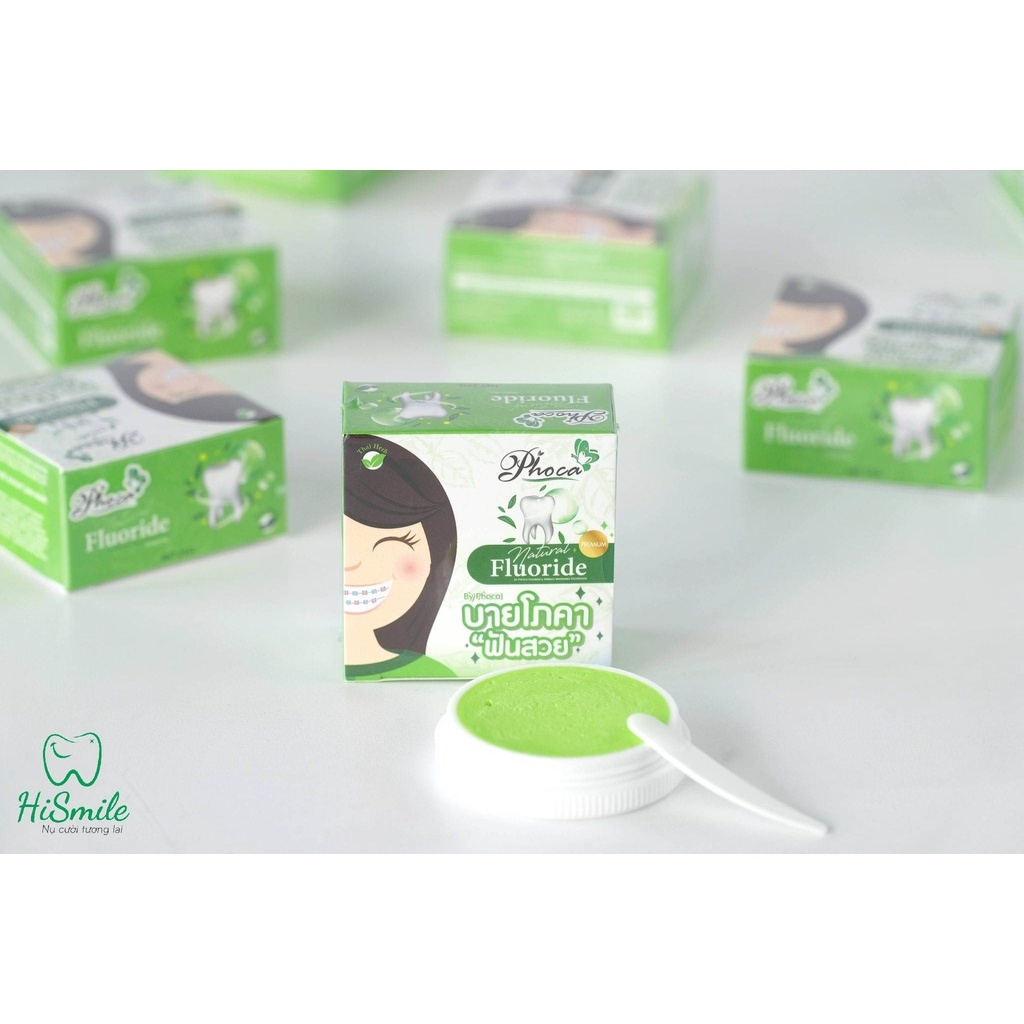 【nóng】 Kem trắng răng thơm miệng Phoca by ThaiLan 25g