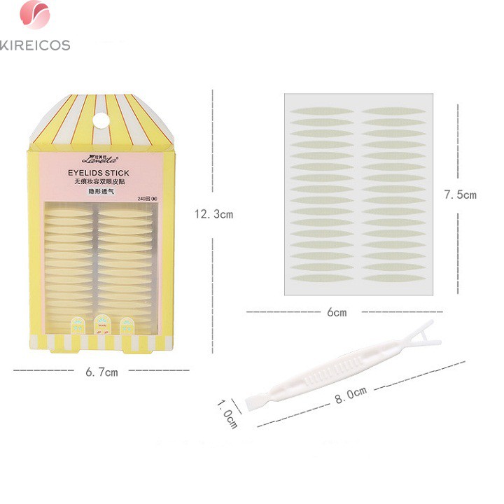 [HCM]Bộ 480 Miếng Dán Kích Mí Lameila A455 (240 Cặp)