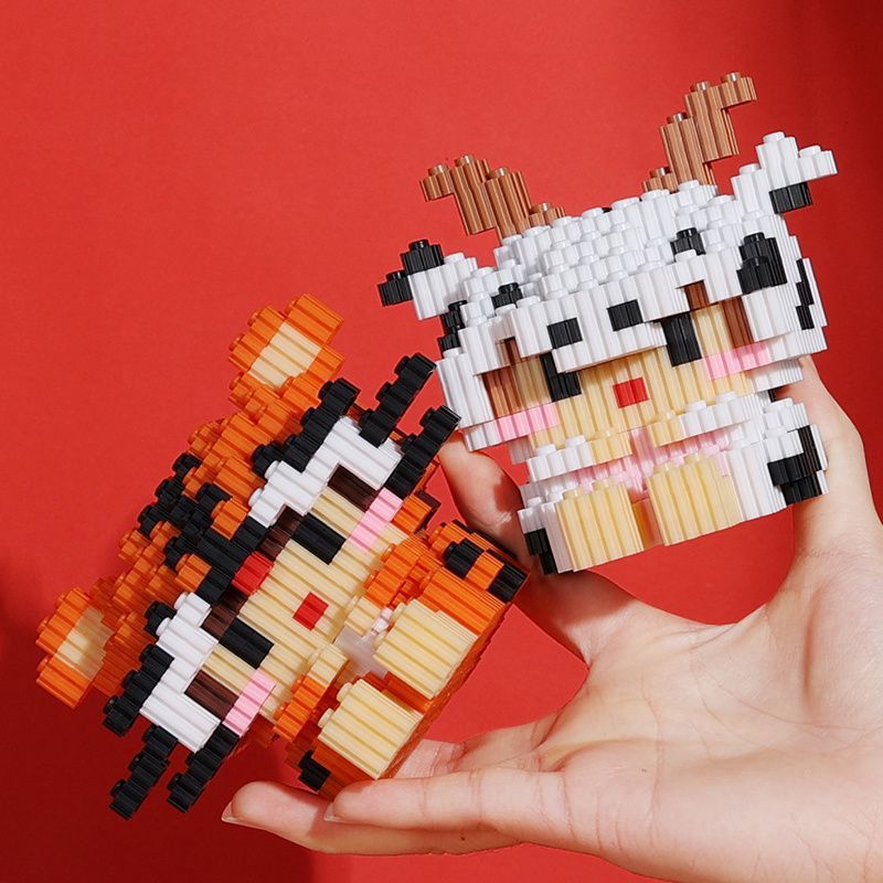 Mô hình lắp ráp 12 con giáp, Mô hình lắp ghép mini 3D
