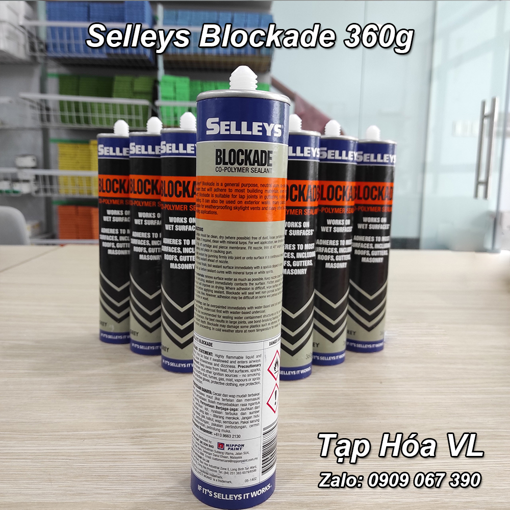 Keo chống dột – Silicone Selleys Blockade (360gr)