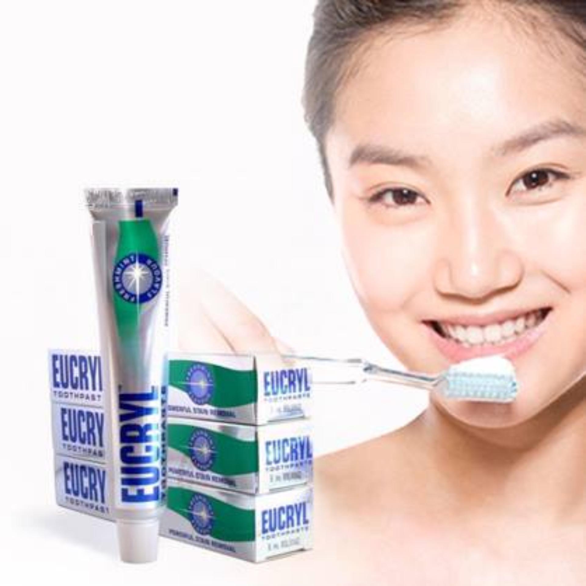 Kem Đánh Trắng Răng Nhanh Chóng Eucryl Tooth Paste