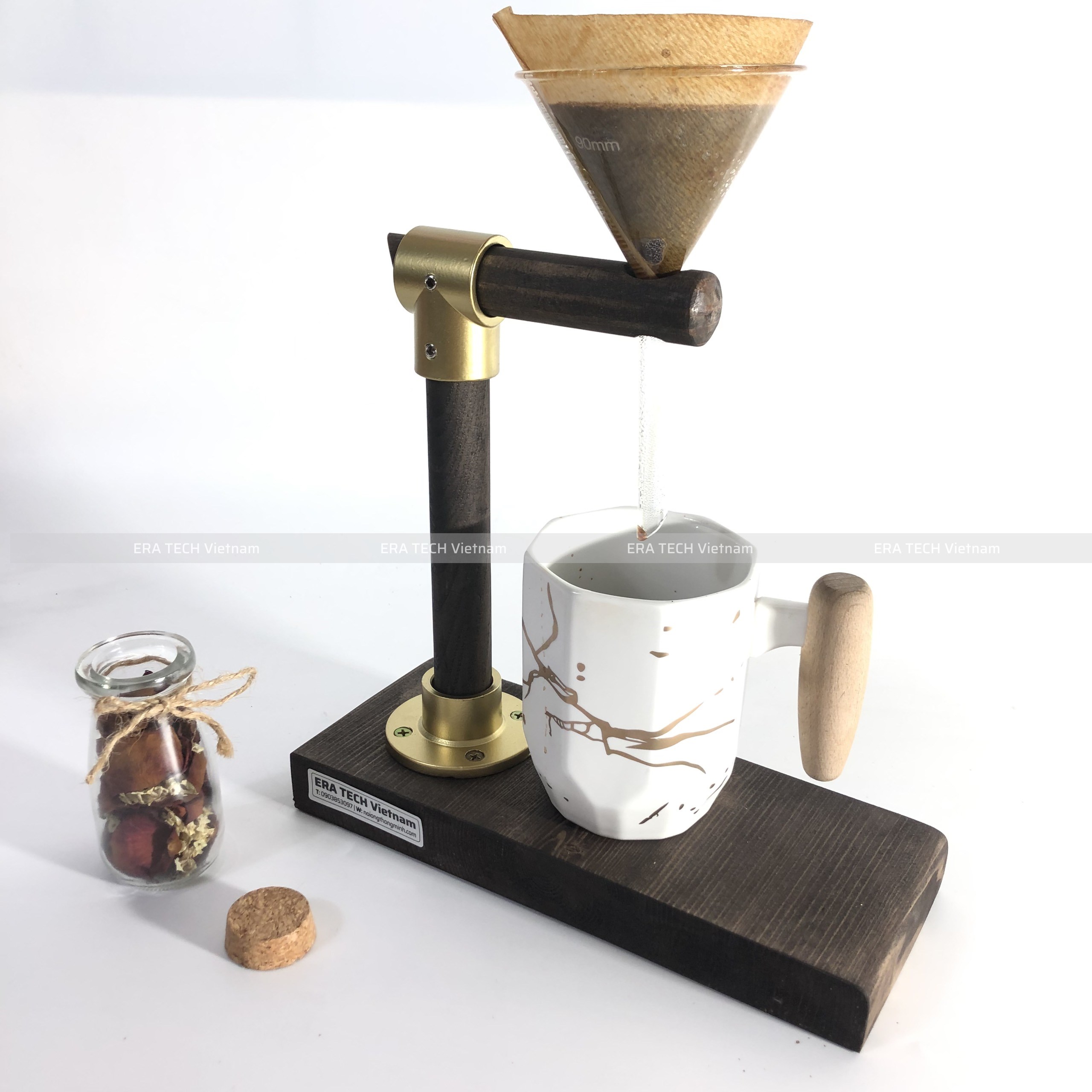 Bộ dụng cụ pha cà phê pour over Hairo V60 YOLO ON