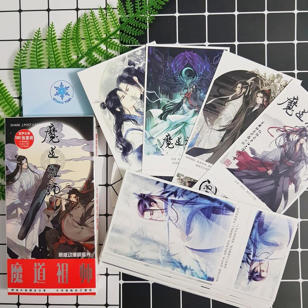 Bộ Postcard Ma Đạo Tổ Sư 180pcs