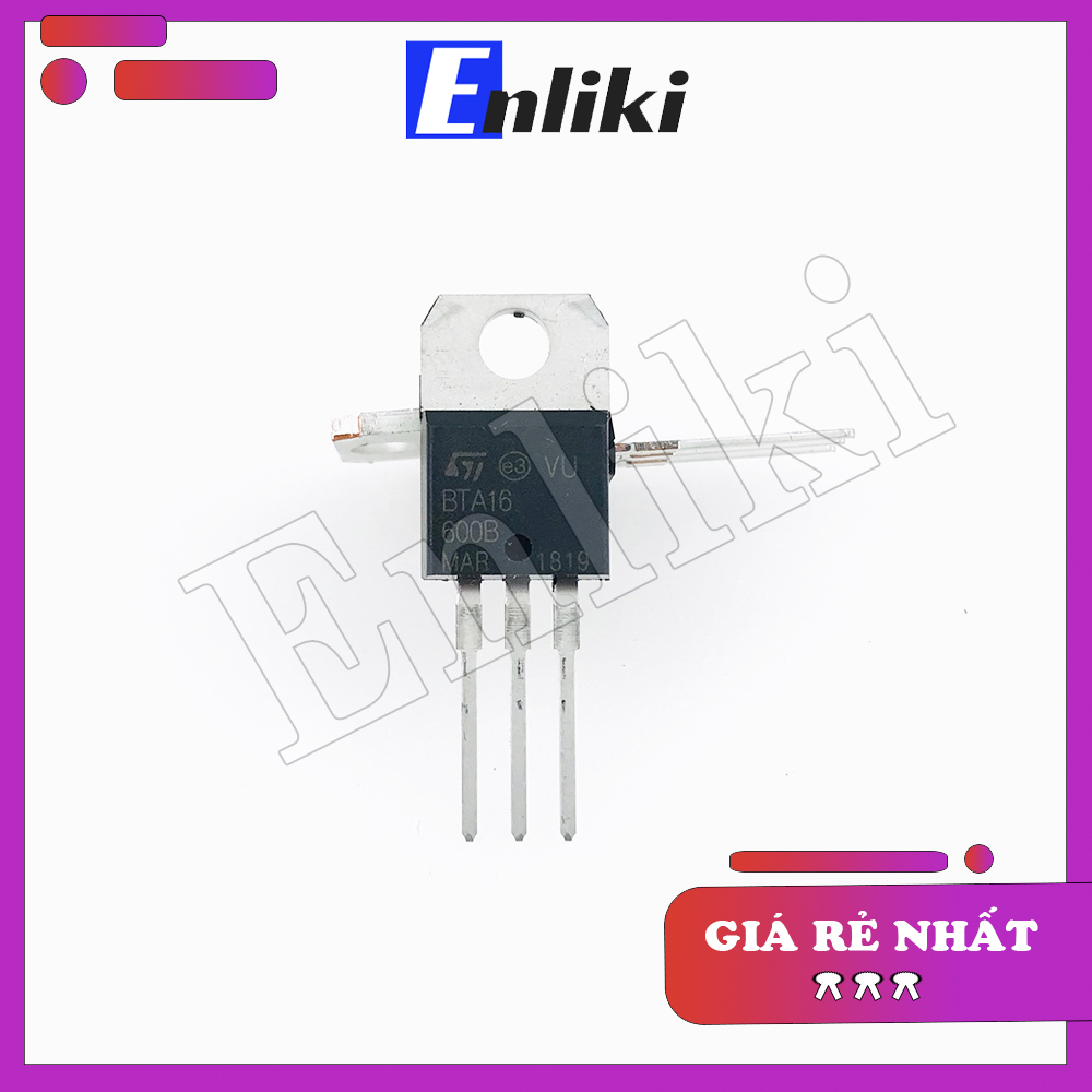 BTA16-600B 16A 600V TRIAC TO220