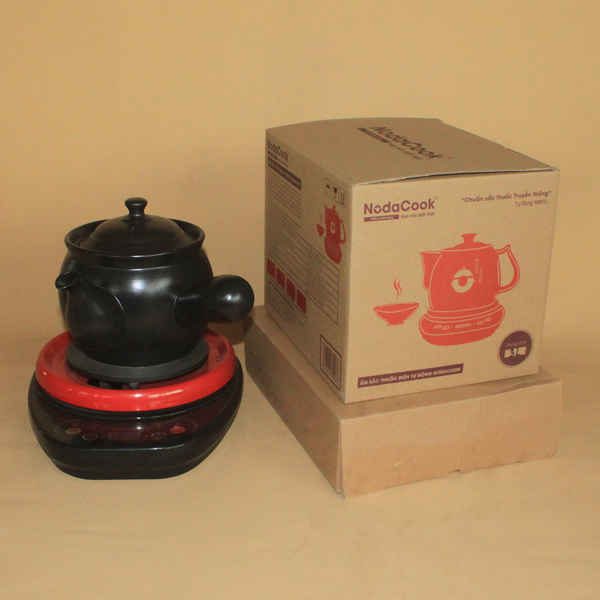 Ấm siêu sắc thuốc bắc điện tự động 1.8 Lít NodaCook
