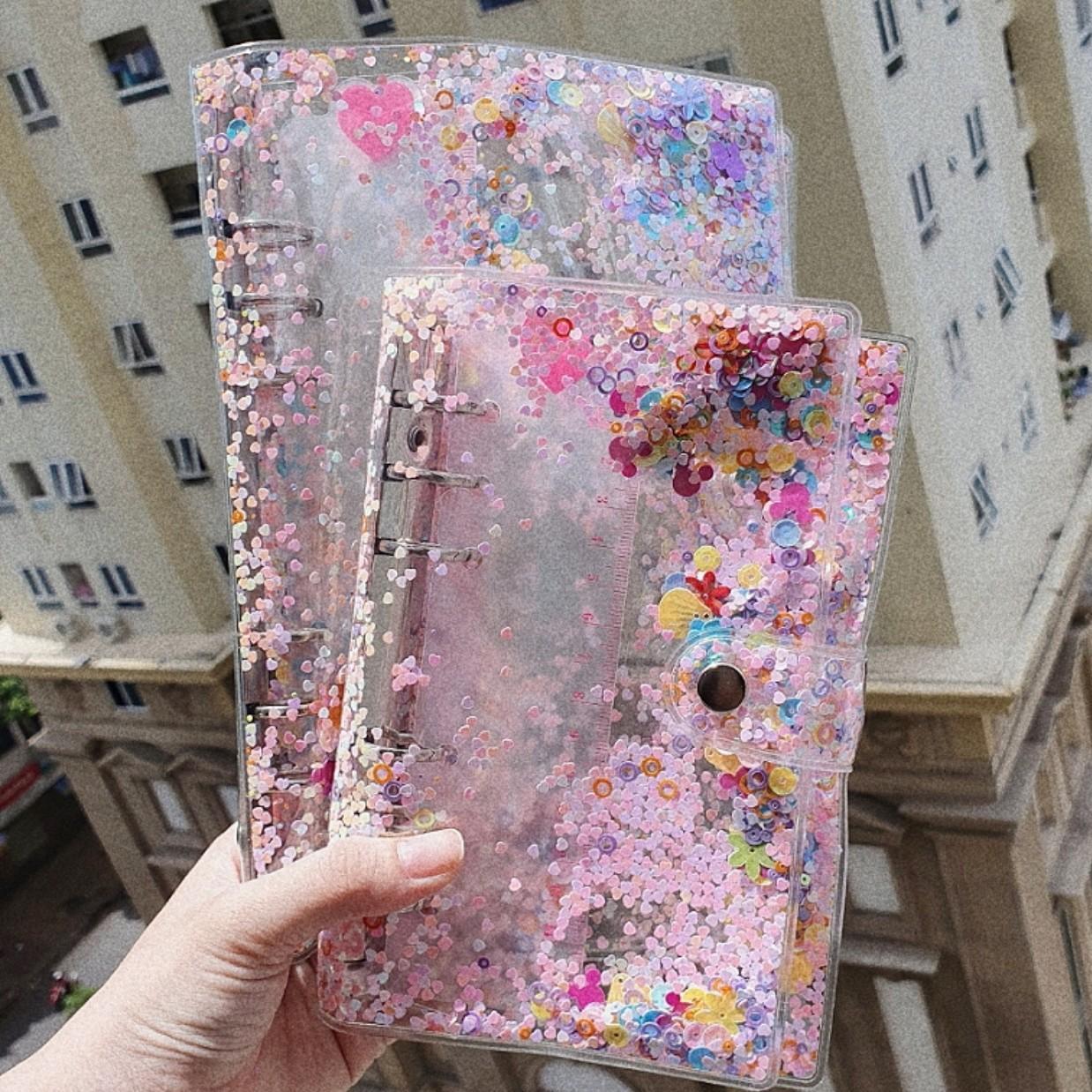 [HCM]VỎ PLANNER A5 A6 SPARKLE