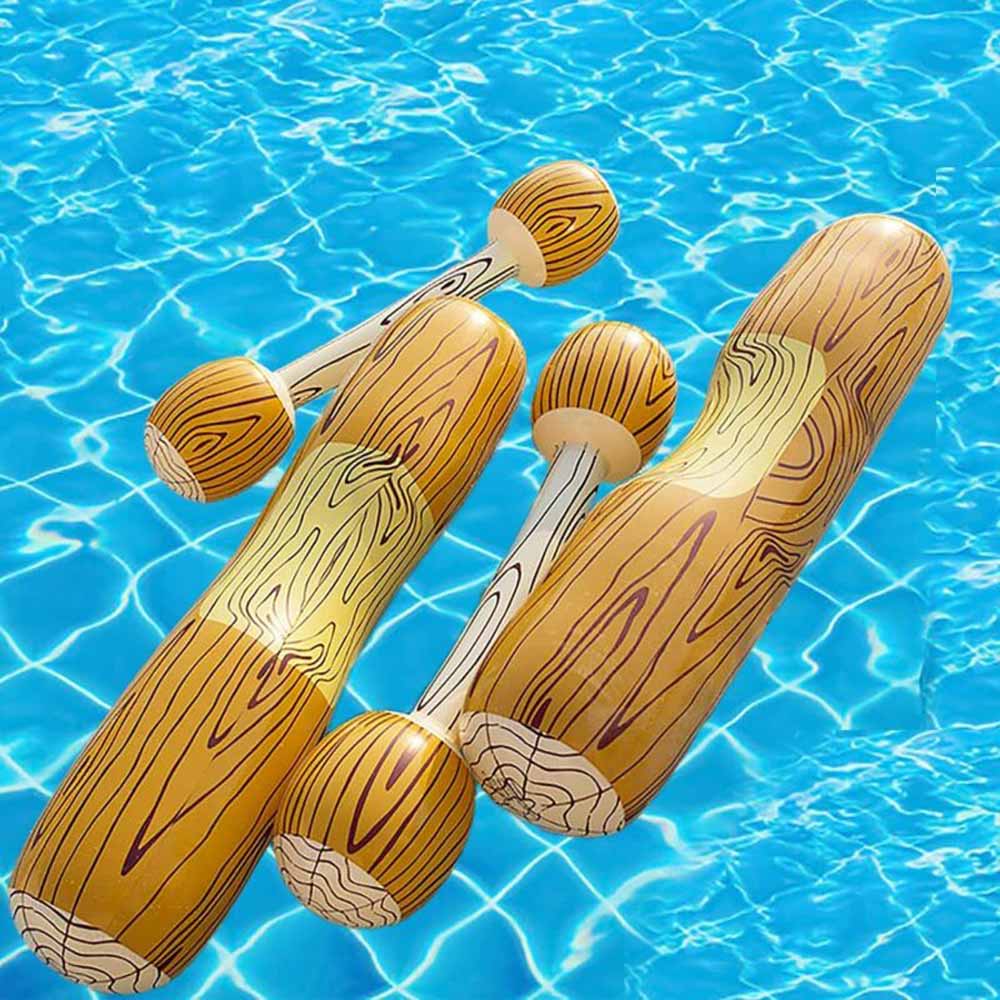 4PCS Swim Pool Joust Float Game Toy Inflatable Gladiator Party Duel Battle Set