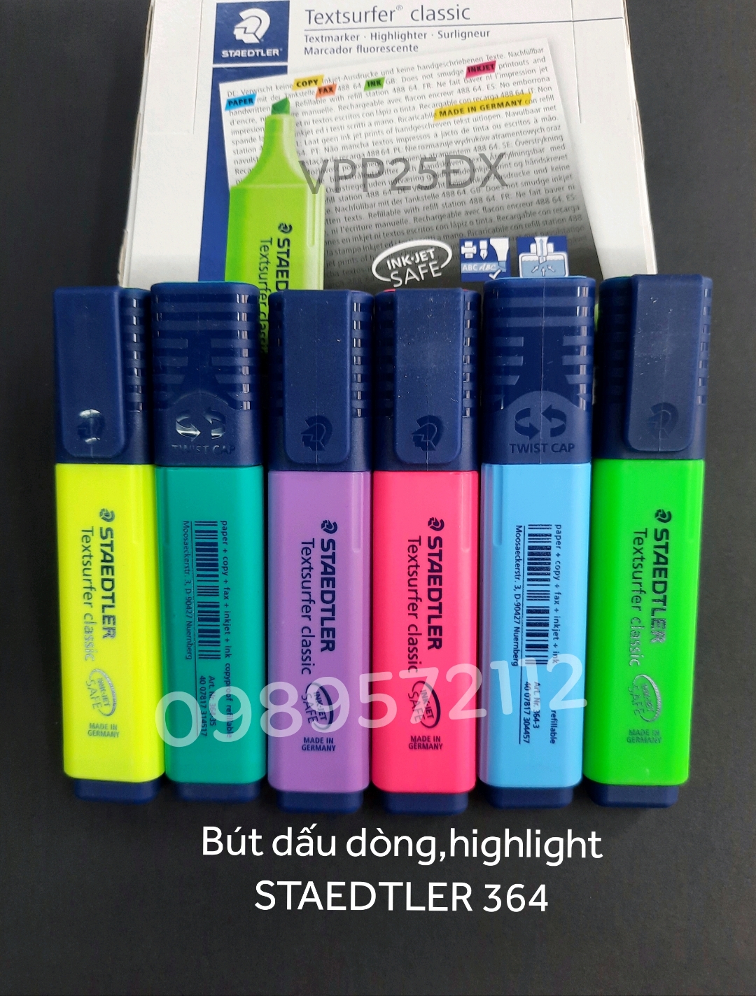 Bút dấu dòng STAEDTLER 364-Bút highlight dạ quang đức.