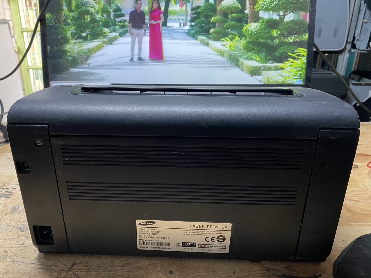Máy in samsung 2161 màu đen rất đẹp