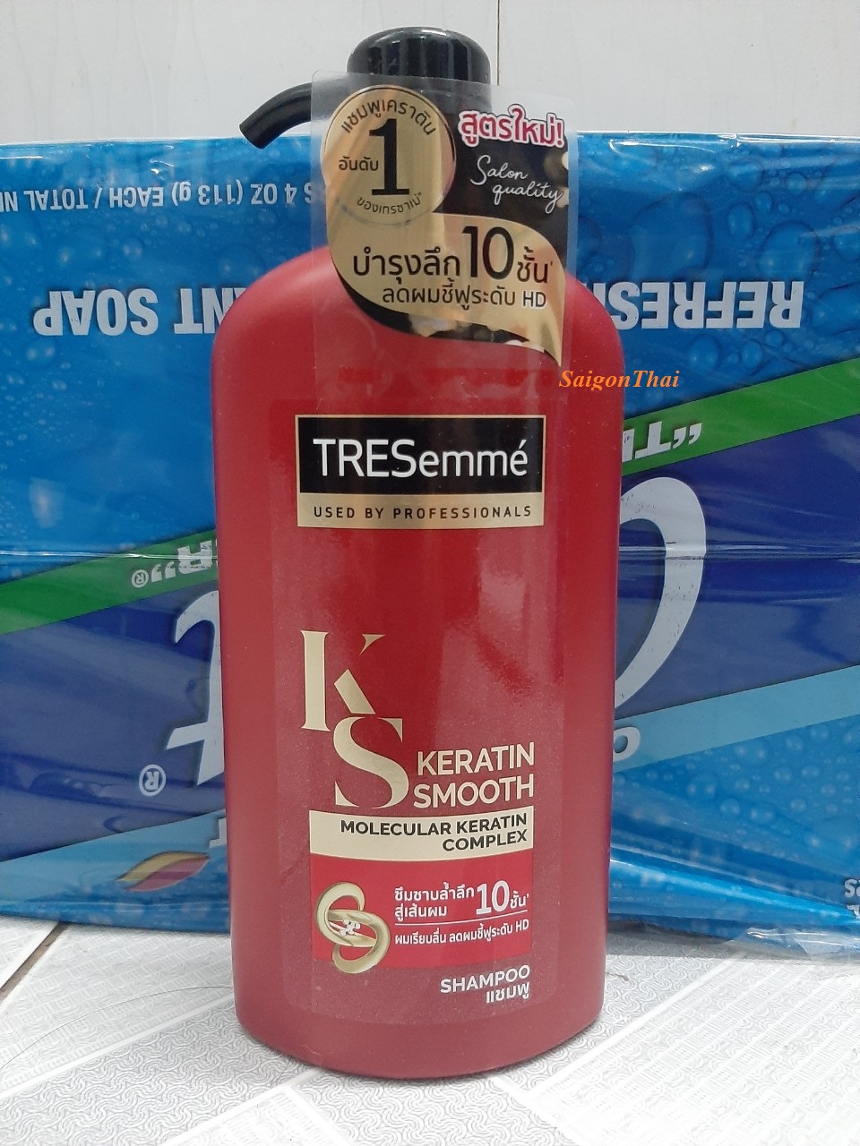 (Sgt) Combo of 2 Bottles (1 Shampoo and 1 Conditioner) Brand Tresemmé 380ml Thailand