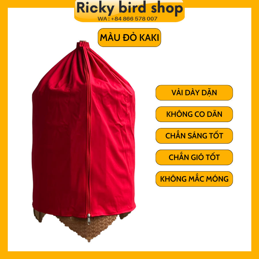 Áo lồng chim họa mi, chòe vải dày, đẹp - không mắc móng