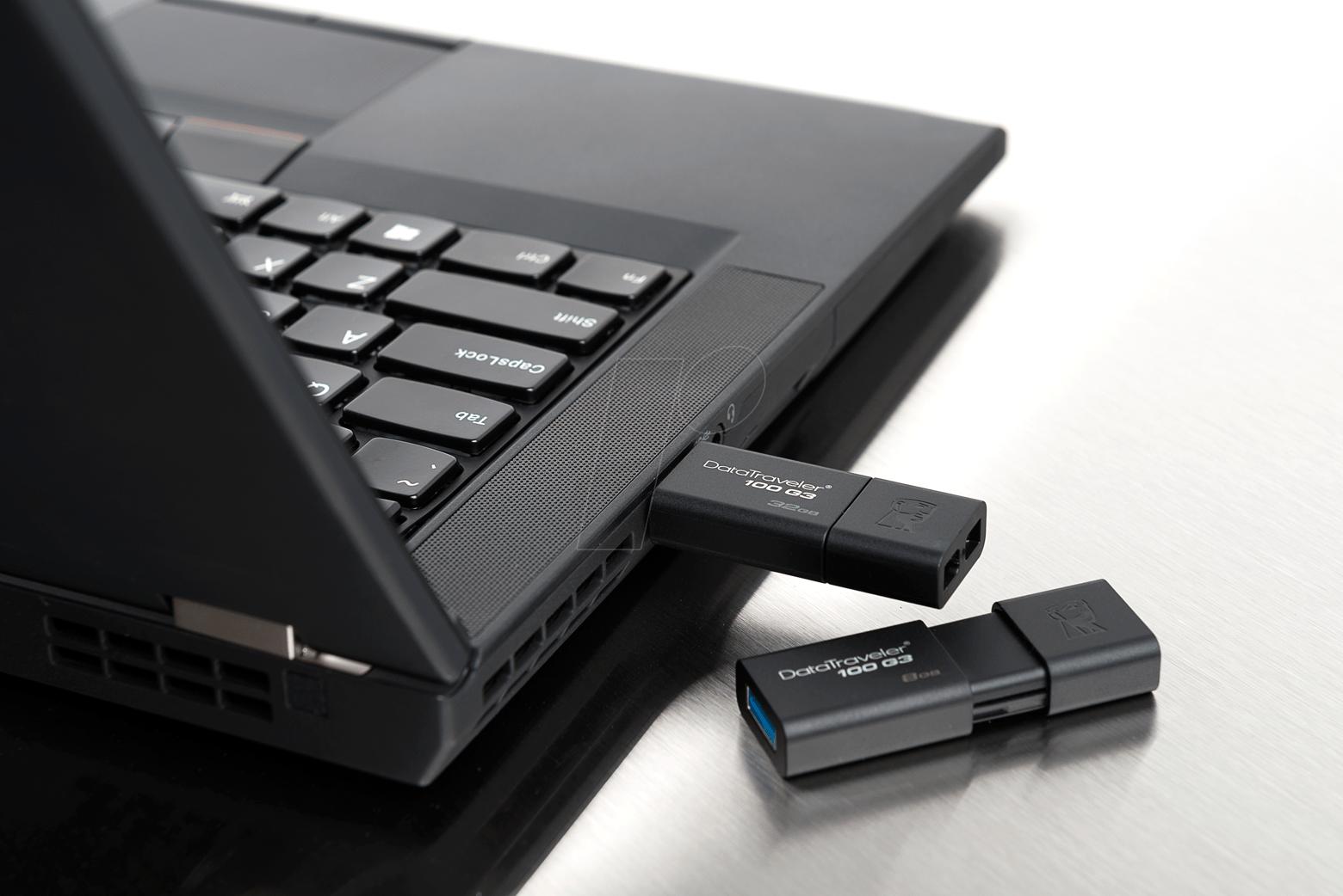 USB 128GB Kingston USB 3.0 Data Traveler DT100G3