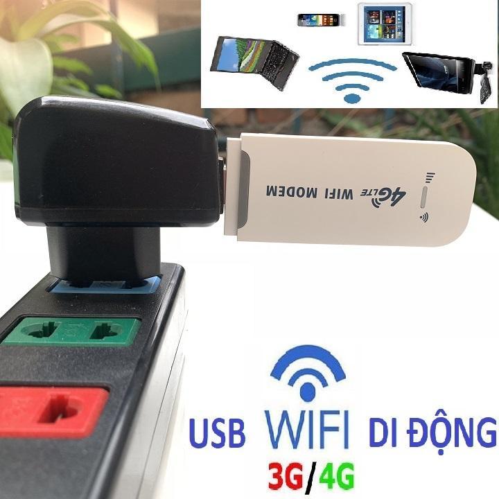 ( TẶNG KÈM SIM 4G ) Usb phát wifi từ sim 4G Dongle tốc độ 150Mpbs Siêu Rẻ Ổn Đinh Dùng Đa Mạng - Tiện Lợi Mạng Theo Dễ Dàng Sử Dụng