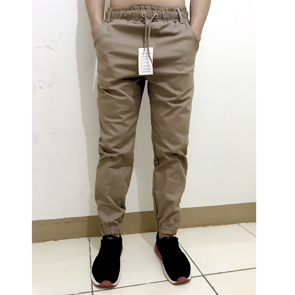 QUẦN JOGGER KAKI NAM NỮ UNISEX BASIC TRƠN CO GIÃN THOẢI MÁI CHẤT ĐẸP (KHÔNG GIỐNG HÌNH HOÀN TIỀN)