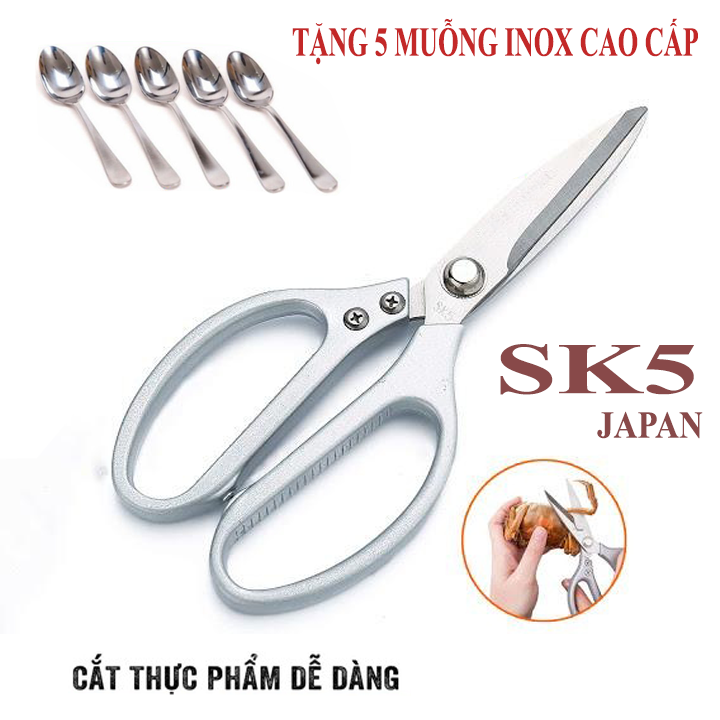 Kéo căt hợp kim Japan cao cấp không gỉ. Kéo cắt thịt gà Kéo cắt nhôm Kéo tỉa cành siêu bén