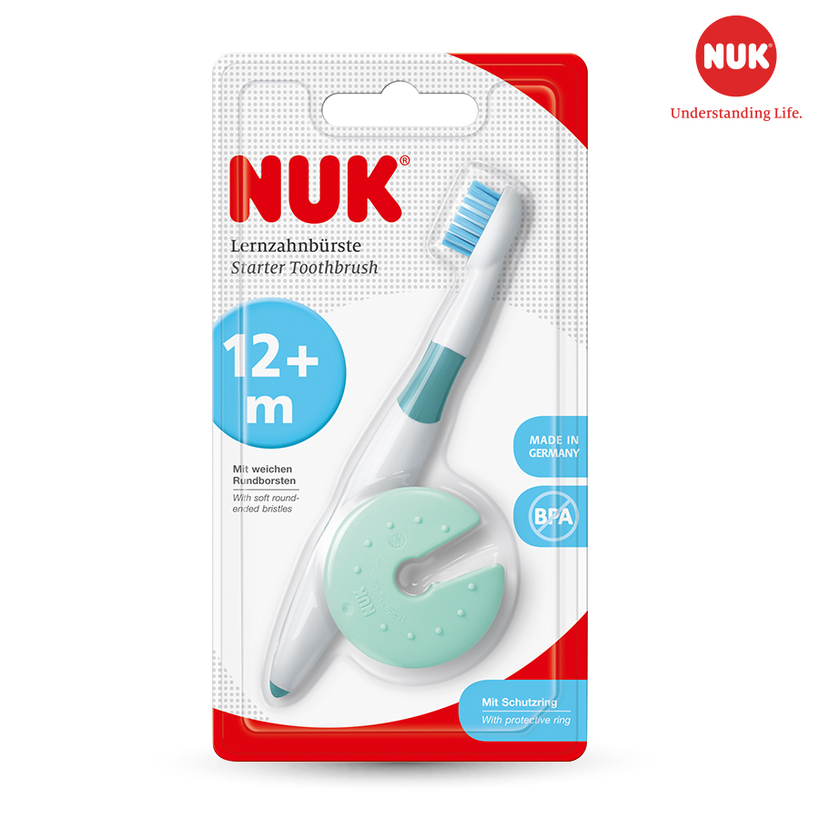 [HCM]Bàn chải đánh răng cho bé Nuk lông mềm mảnh
